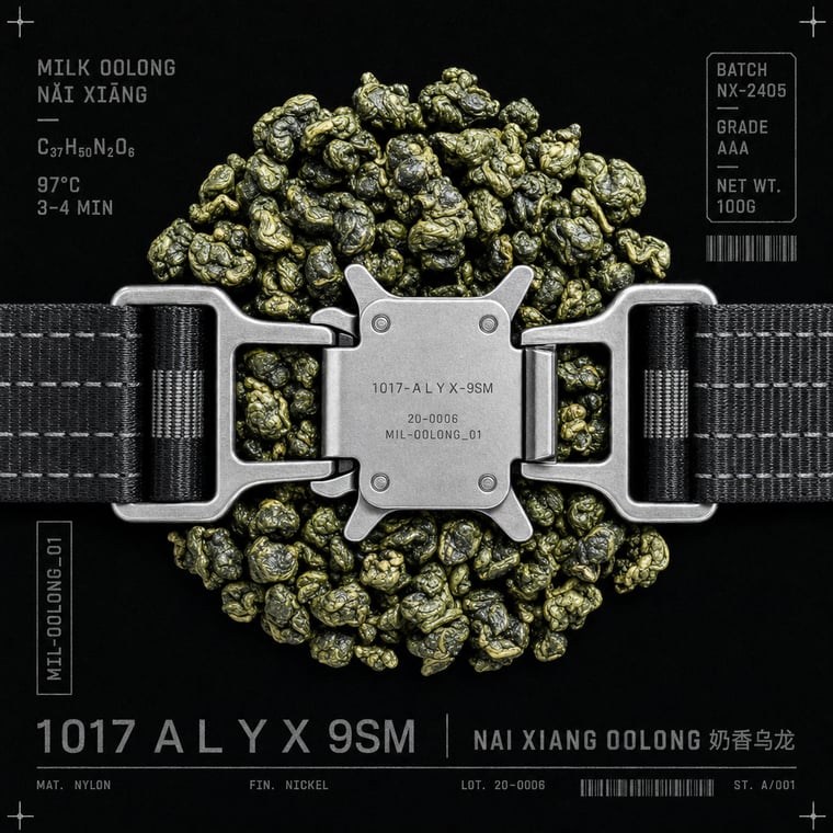 The design — Nǎi Xiāng Oolong
