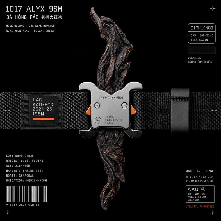 The design — Dà Hóng Páo