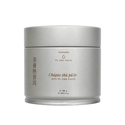 Ripe Pu-erh Paste — Industrial Black