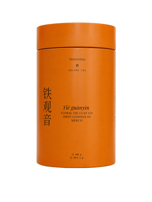 Floral Tie Guan Yin — Industrial Black