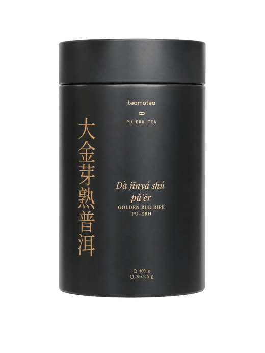 Da Jin Ya Shu Pu-erh — Industrial Black